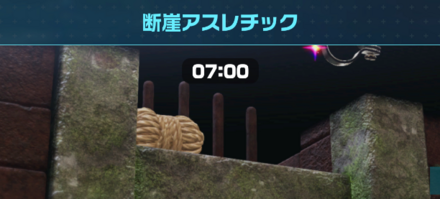 断崖アスレチック画像