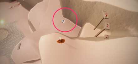 崖を渡って、メッセージキャンドル