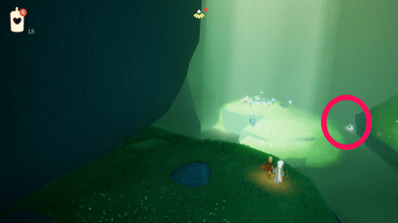 ぽんぽんする若者