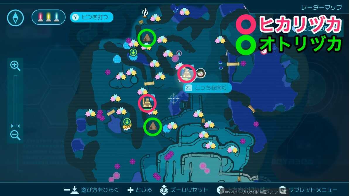 なぎさの休憩所マップ