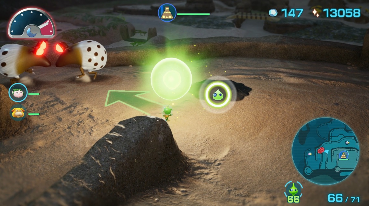 フラッシュバーストを使って効率よく倒す天守閣