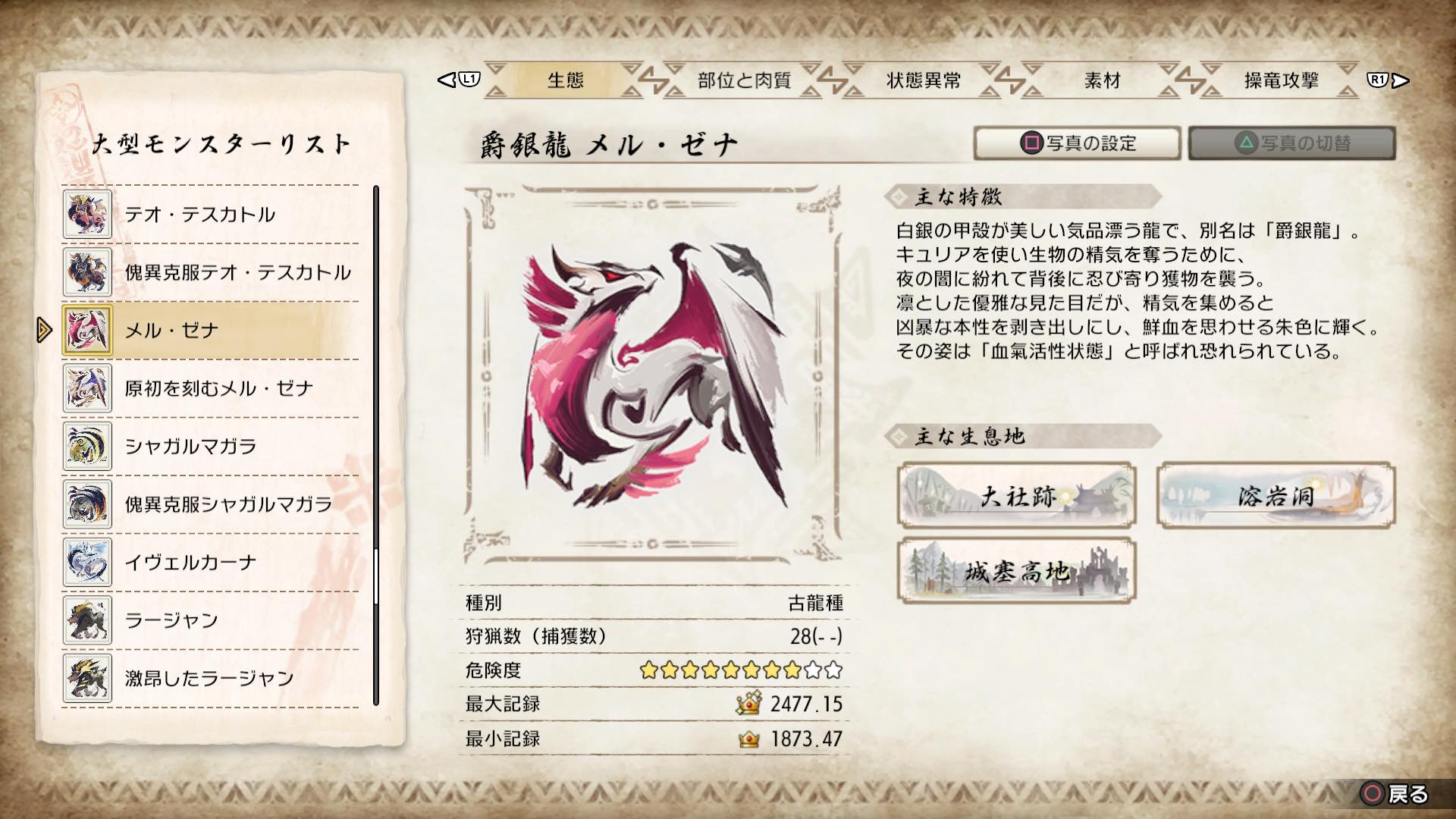 メルゼナの最小金冠