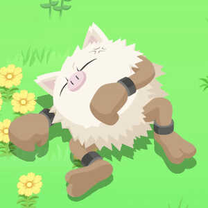 オコリザルの星1寝顔画像