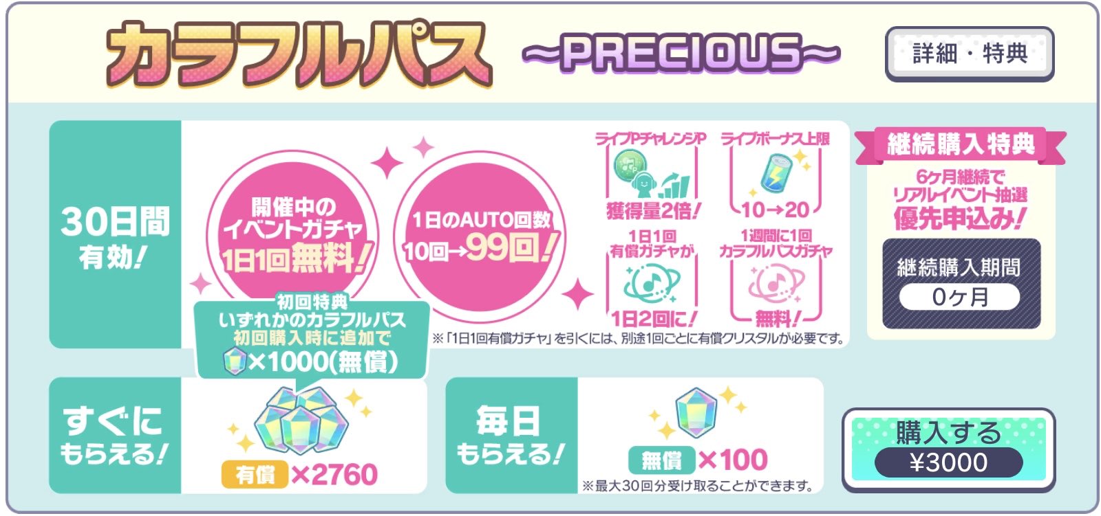 プレシャスパス