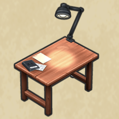 取調室のつくえ