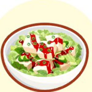 ねっぷうとうふサラダ画像