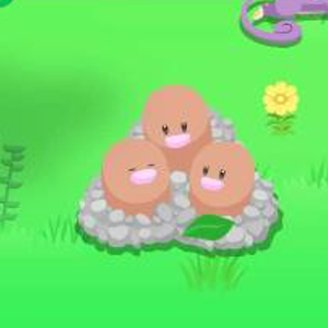 ダグトリオの星2寝顔画像