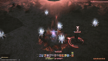 月下彼岸花の画像