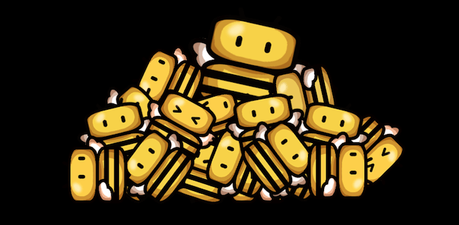 ハッチくん背景