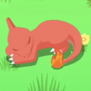 リザードの星1寝顔画像