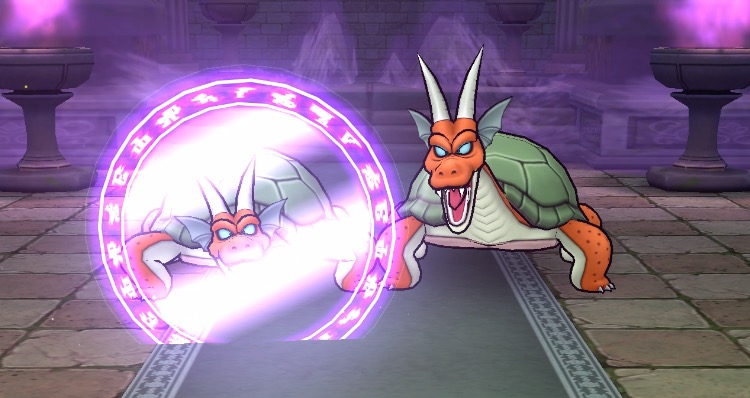 1ターン目から「マホカンタ」を使用してくる