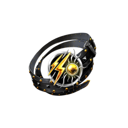 【迅雷】のベルト