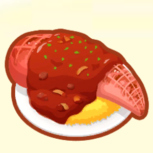 あぶりテールカレー画像