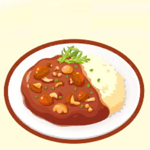 キノコのほうしカレー画像