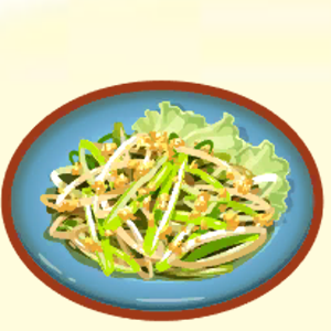 めんえきねぎサラダ画像