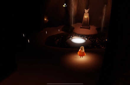 蝋燭に火を灯す