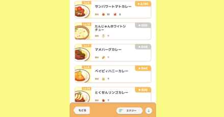 エナジーが高い料理がおすすめ