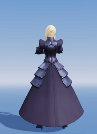 セイバーオルタ画像