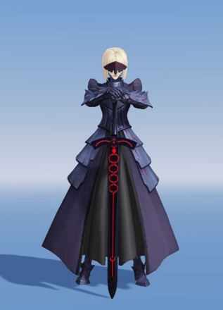 セイバーオルタ画像