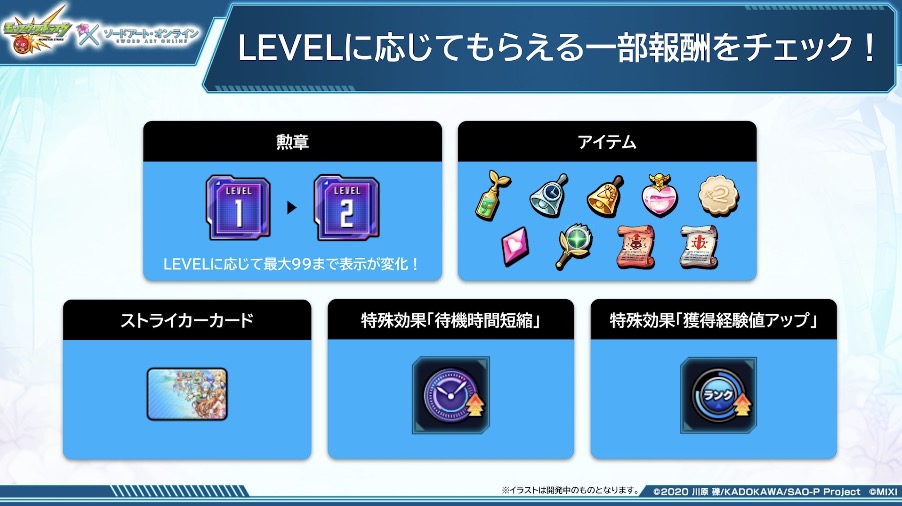 LEVEL報酬