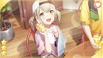 レモネードで一休み♪