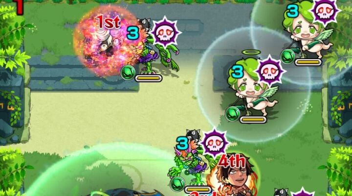 天使のドクロを最後に発動