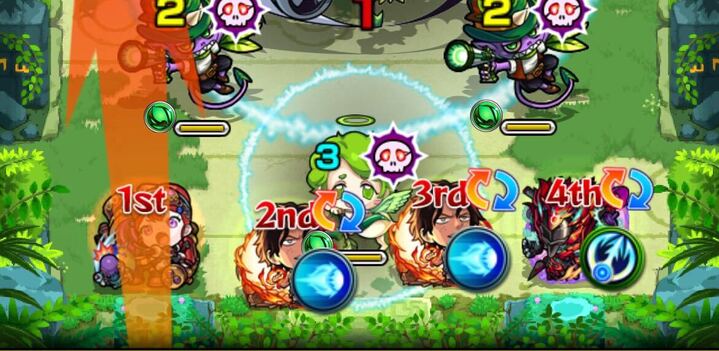 ふれたら撃種が変化