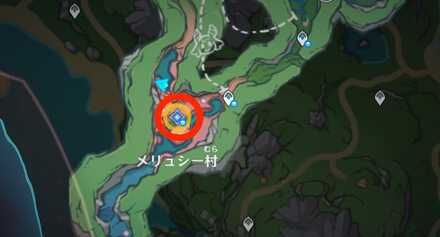 ドリームとオーカーの変化のマップ