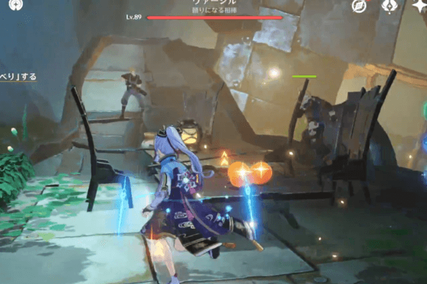 ヴァージルを倒す