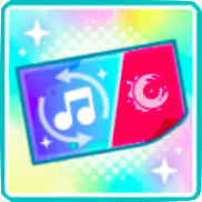 ビビバスのボーカルカード交換チケット画像