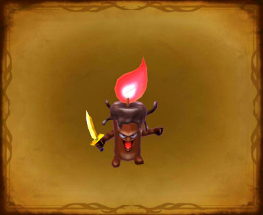 チョコキャンドルの画像