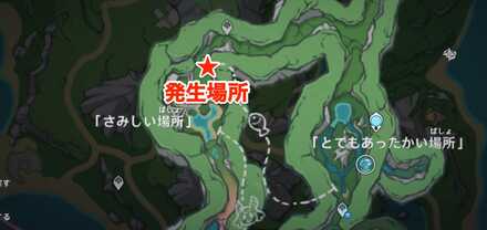 ハートとブルームーンの情念のマップ