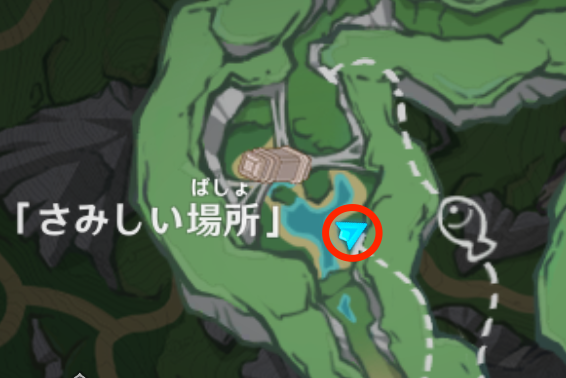 孤帆幽影の場所