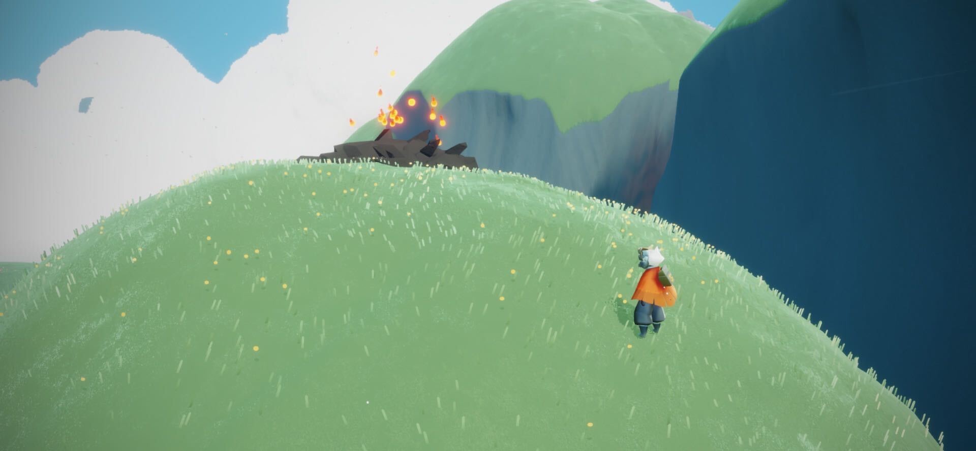 草原の闇の破片