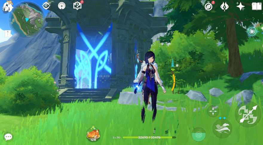 フォンテーヌ廷地区の詳細な場所