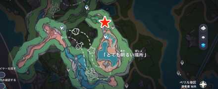 奇石冒険記のマップ