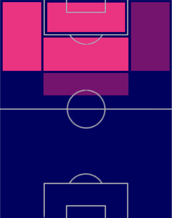 HPアラン・プリード(08/17)の適性ポジション