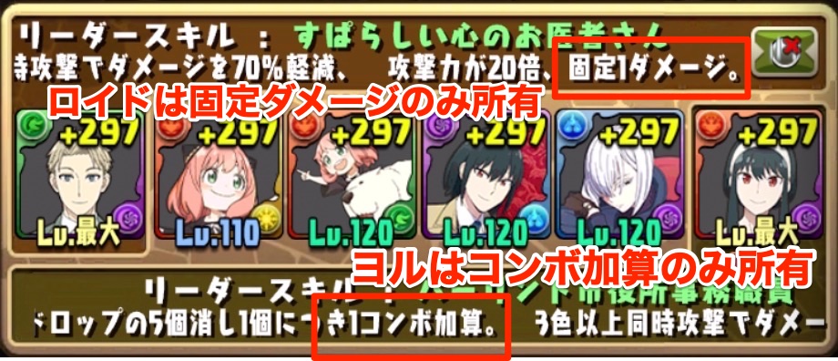 固定ダメージとコンボ加算を補い合うキャラ