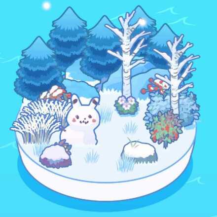 ウノハナ雪原画像