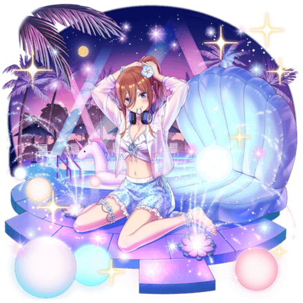 オセロニアの［三女］中野三玖の画像