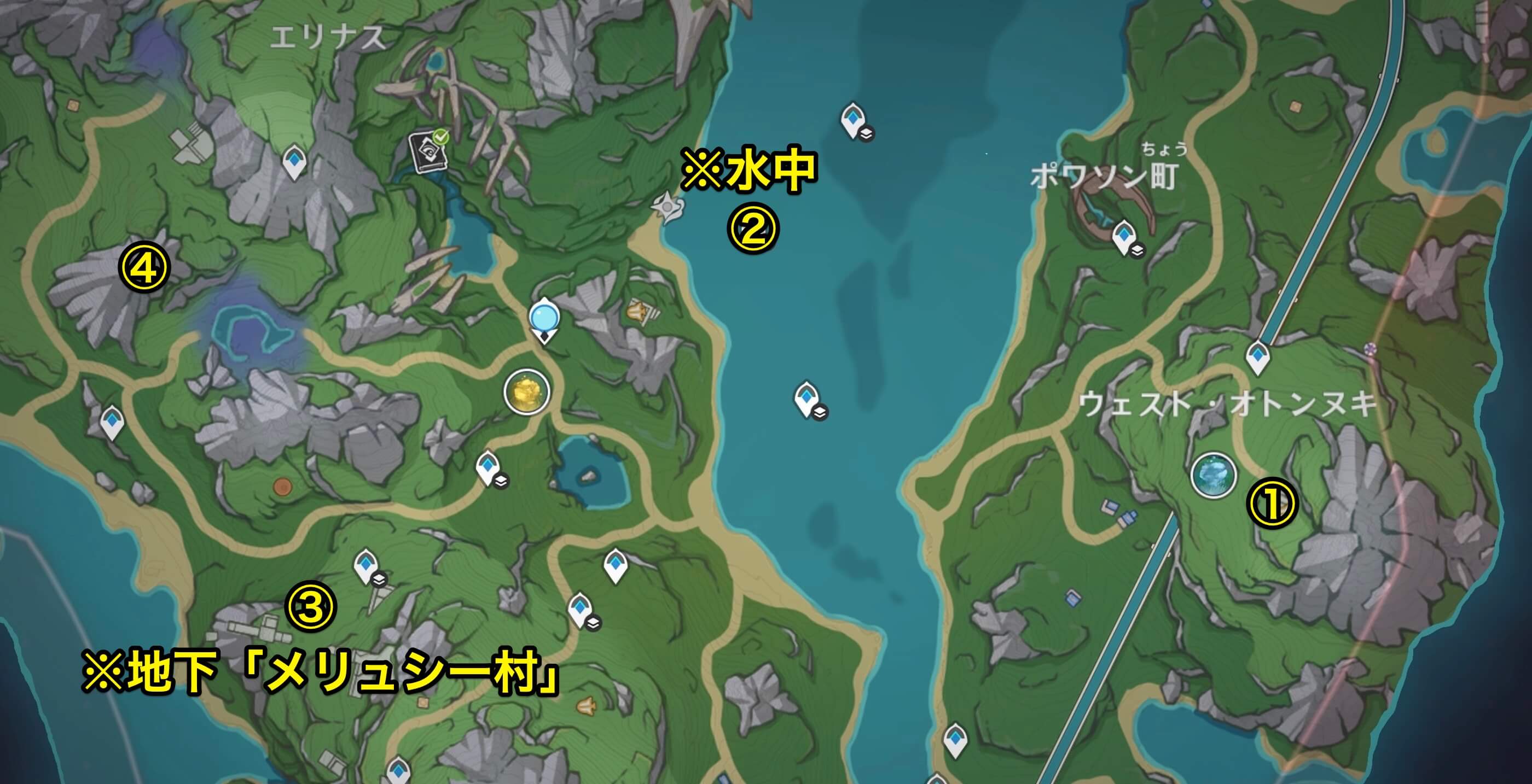 フォンテーヌ-ブロー地区/ベリル地区