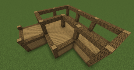 2階にも柱を建てる