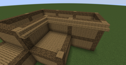 屋根を作成していく