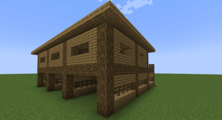 フェンスをはめる