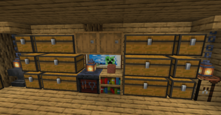 入り口から見て正面にインテリアを設置する