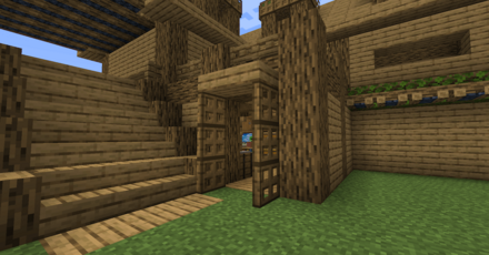 1階の入り口を作る