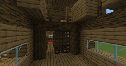 柱を目安に部屋を区切る