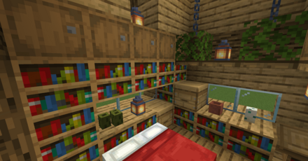 ベッドルームのインテリア