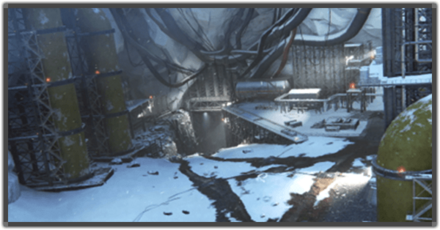 坑道破壊工作画像