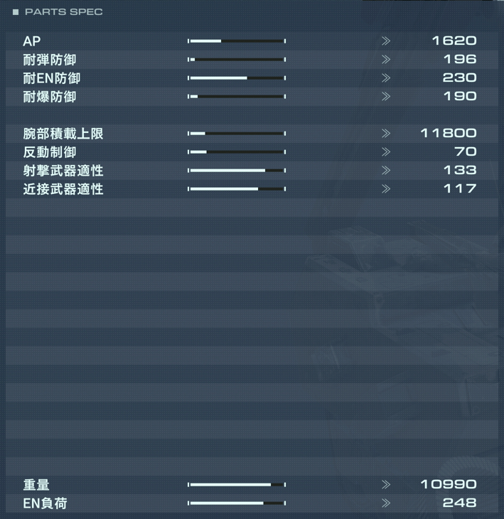 VP-46Dの性能詳細